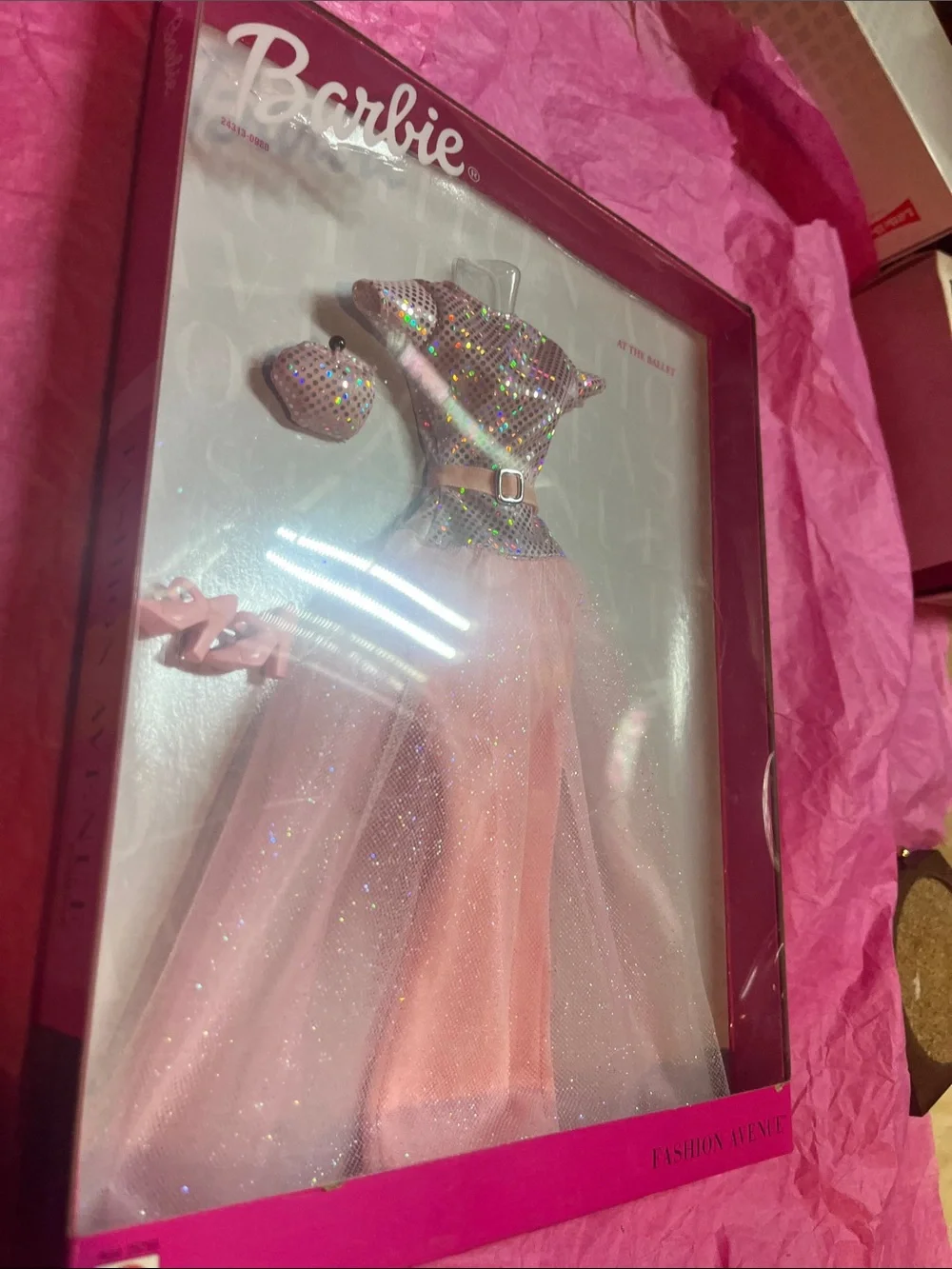 Barbie sparkling holographic